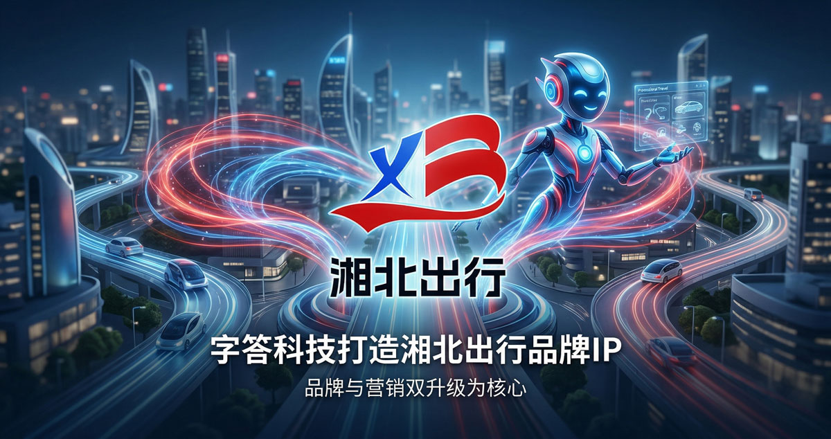 字答科技AI数字化驱动，重塑湘北出行有灵魂的品牌IP生命力