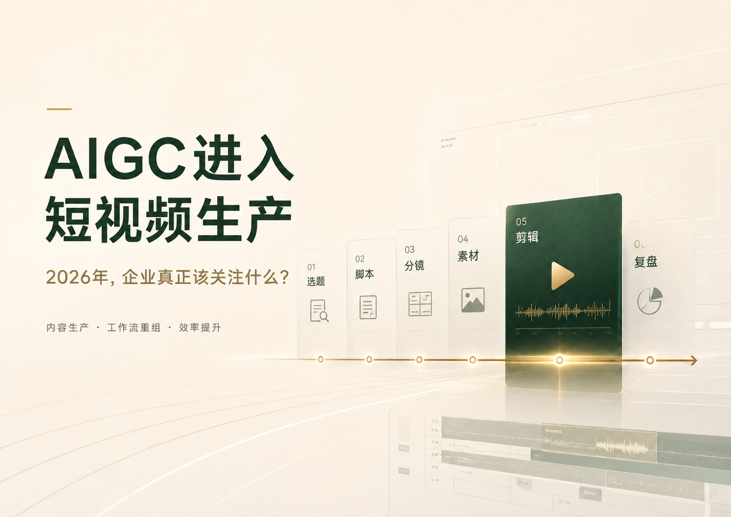 AIGC进入短视频生产：2026年，企业真正该关注什么？